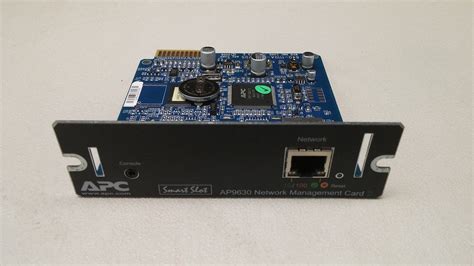 50% Off Discount APC AP9617 UPS Network Management Card - Smart Slot Black