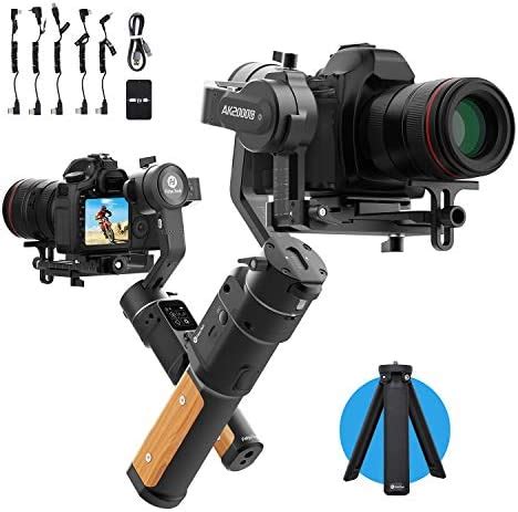 Up To 40% OFF Gimbal Stabilizer for Mirrorless DSLR Cameras Compatible with Sony a9 a7 A6300 A6400,Canon EOS R M50 80D G7 Nikon Z7 Z50 FUJIFILM XT-200 XT4 XT3,Panasonic GH4 GH5 Feiyutech AK2000C
