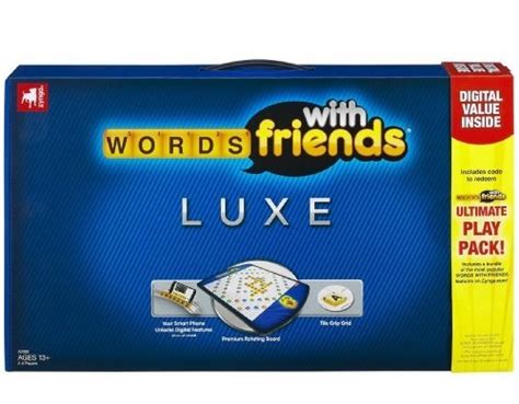 Hasbro Games Words with Friends Luxe