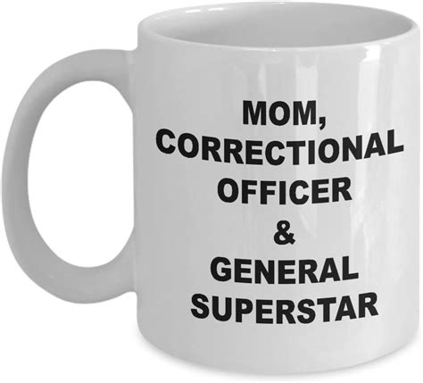 POTIY Correctional Officer Prayer Gift Correctional Officer Coffee Mug Christian Religious Gift from Correctional Officer Mom Wife Daughter (12 Oz)