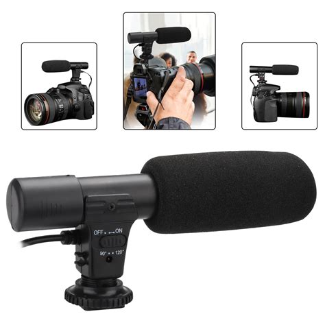 Pixel Camera Video Microphone with 10ft Extension Cable, Professional Smartphone Shotgun Mic for iPhone, Nikon, Canon, Sony DSLR, Interview Videomicro Perfect for Recording YouTube