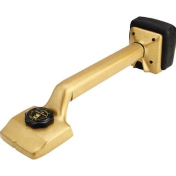 ROBERTS 10-501 Golden Touch"GT" Carpet Knee Kicker with Extra Wide Head, High Contour Neck and 2-Inch Thick Bumper Pad , Yellow