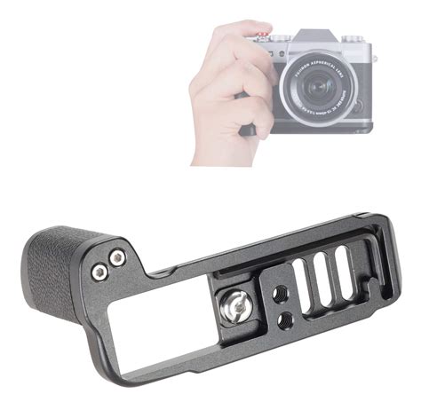 Exclusive WEPOTO XT100-R Hand Grip Quick Release Plate L Bracket QR Plate Compatible with Fujifilm XT100 Camera -Aluminium Red